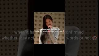 Not y’all treating an unconfirmed leaked clip like undeniable proof!!#blackpink