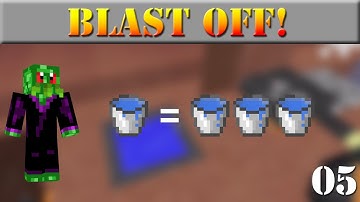 Blast Off | 5 - Infinite Water from Aquatic Arbitrage | Modded Minecraft Let