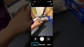 Text To Speech App For The Blind #disability #accessibility #reallife #seeingai #texttospeech #blind
