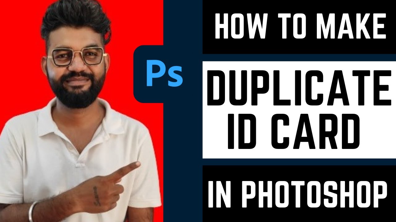 HOW TO MAKE DUPLICATE ID CARD IN PHOTOSHOP || HOW TO EARN || फोटोशॉप डुप्लीकेट आईडी कार्ड कैसे बनाये