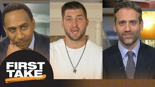 Stephen A., Max and Tim Tebow react to College Football Playoff championship | First Take | ESPN