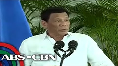 ANC Headlines: Duterte says Trillanes amnesty up to Supreme Court