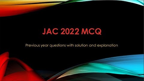 JAC Previous Year MCQ and Solution 2022 | Computer Science | JAC Board Exam 2023