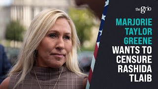 Marjorie Taylor Greene Wants to Censure Rashida Tlaib