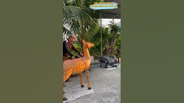 Tượng Con Vật Bằng Ximang. Cơ Sở Điêu Khắc Thế Anh : 0968890138 Nhận Thi Công Toàn Quốc