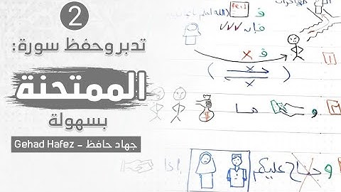 حفظ سورة الممتحنه بسهولة (الجزء الثاني)