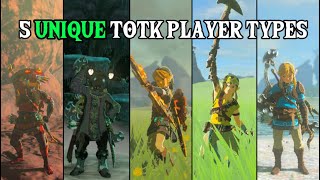 Five Unique TotK Player Types