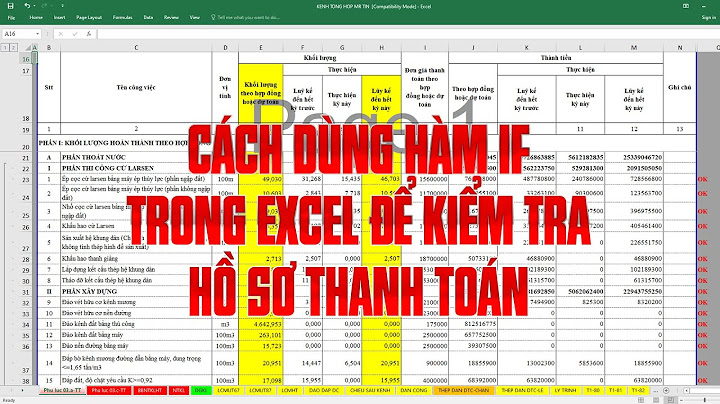 Bảng kiểm tra hồ sơ để thanh toán năm 2024