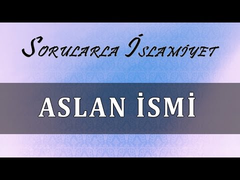 Aslan ismi