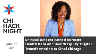 Health Data and Health Equity: Digital Transformation at Sinai Chicago