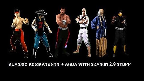 [MKP SEASON 2.9] Klassic Kombatents & Aqua with Season 2.9 stuff + Fixes on Liu Kang and Jax