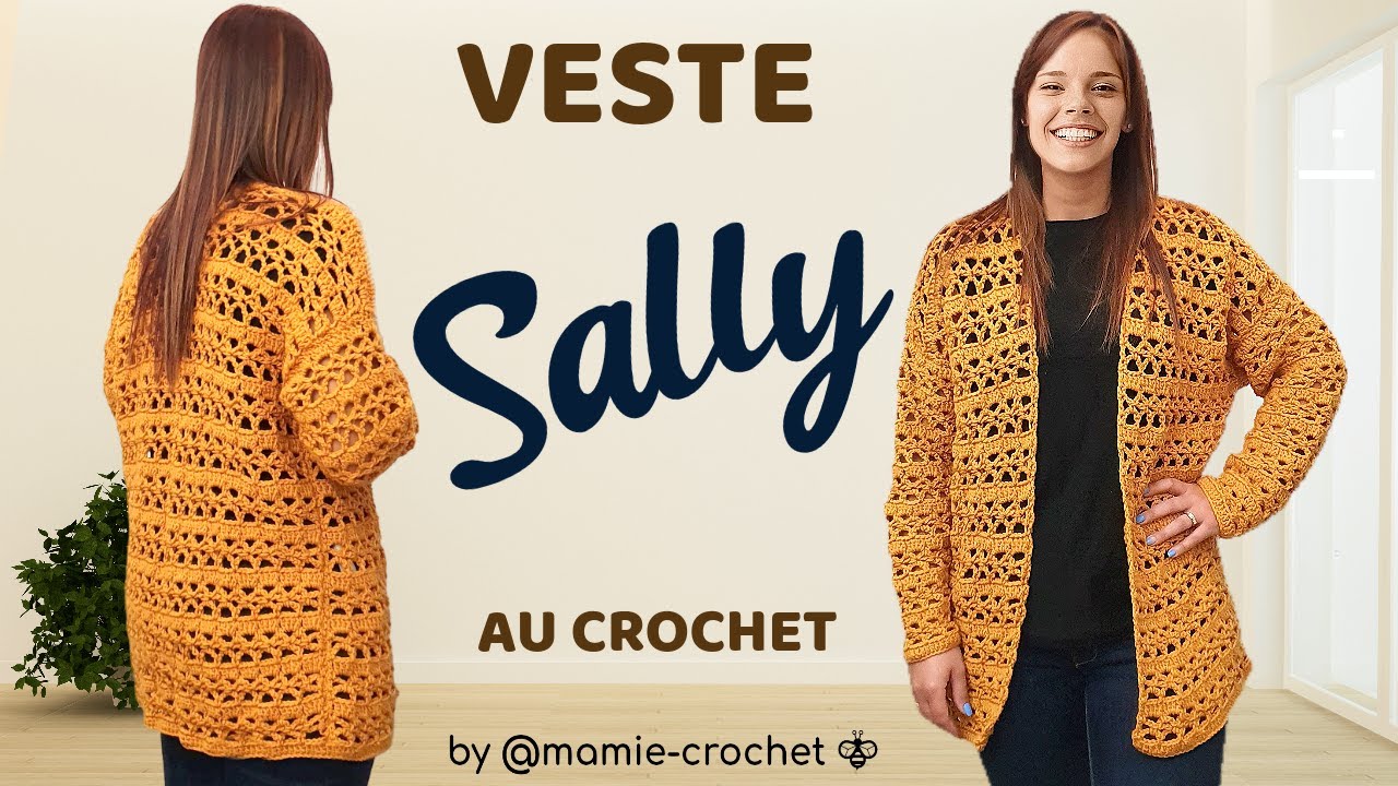 gilet au crochet mamie crochet