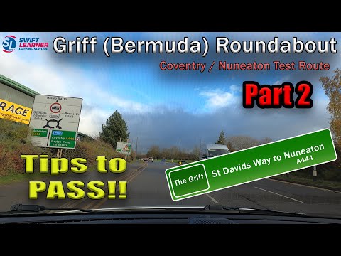 Griff (Bermuda Park) Roundabout - Coventry / Nuneaton Test Route - Part 2
