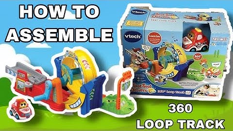 How to assemble the vtech toot toot driver 360 loop track