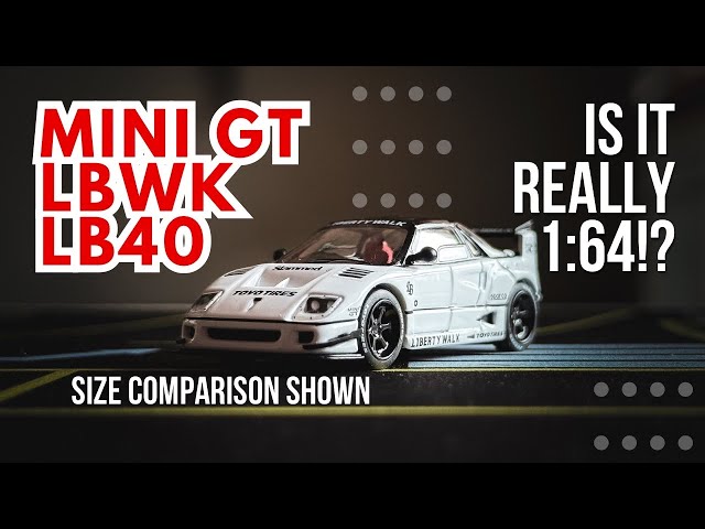 Mini GT LBWK Mazda AZ-1 LB40 – You Won't Believe How Tiny This Is
