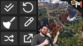 I Created a Simple Editor Utility Widget To Streamline My PCG Workflow