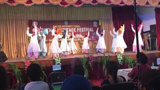 JHUMMER FOLK DANCE OF YOUTH FESTIVEL BY KLSD COLLEGE (LDH)