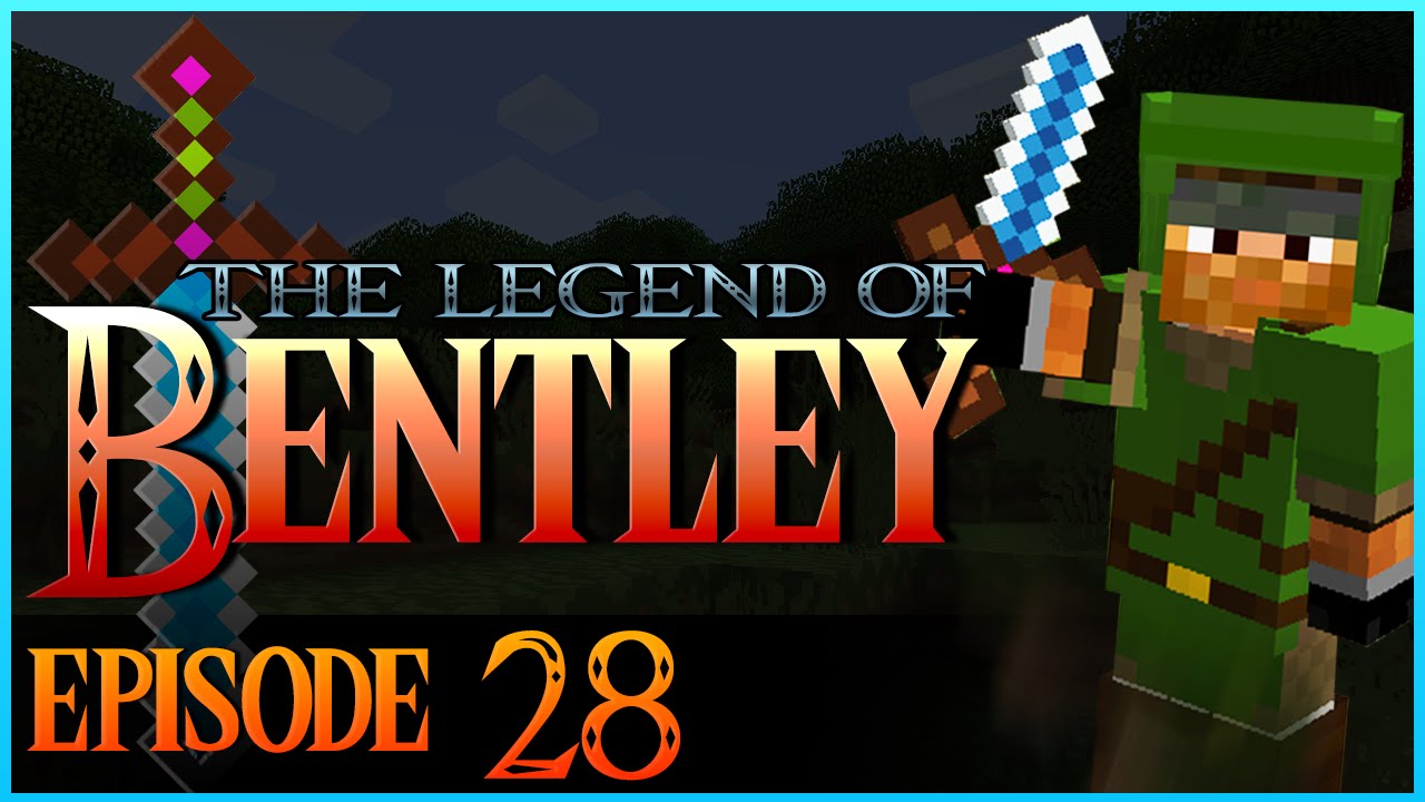 Questing & Dungeons | The Legend of Bentley | Minecraft | Ep.28 lets play a little game