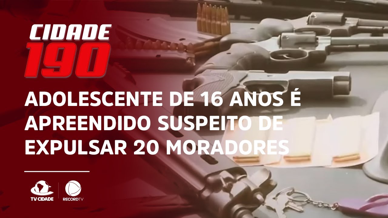 Adolescente de 16 anos é apreendido suspeito de expulsar 20 moradores de comunidade em Caucaia
