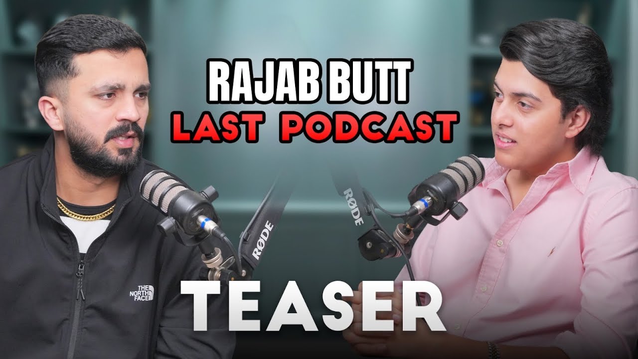 Rajab Butts Last podcast Teaser😱 | TZ Podcast| Reveals the truth . 