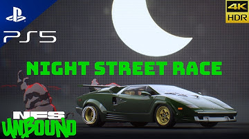 (PS5) Need for Speed Unbound 2022 Night Street and Speed Race 4K Gameplay
