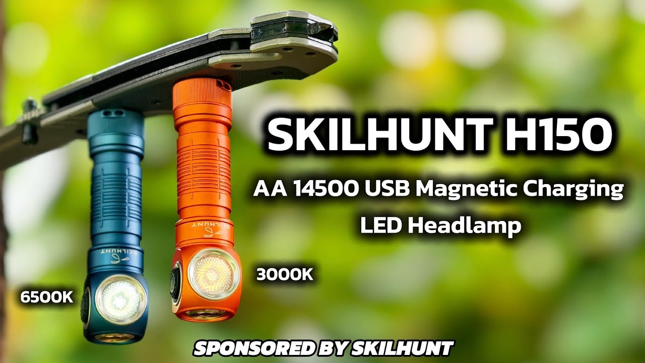 H150 AA 14500 USB magnetic charging LED Headlamp – LED Headlamp