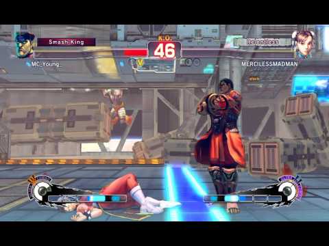 Ultra Street Fighter IV battle: M. Bison vs Chun-Li