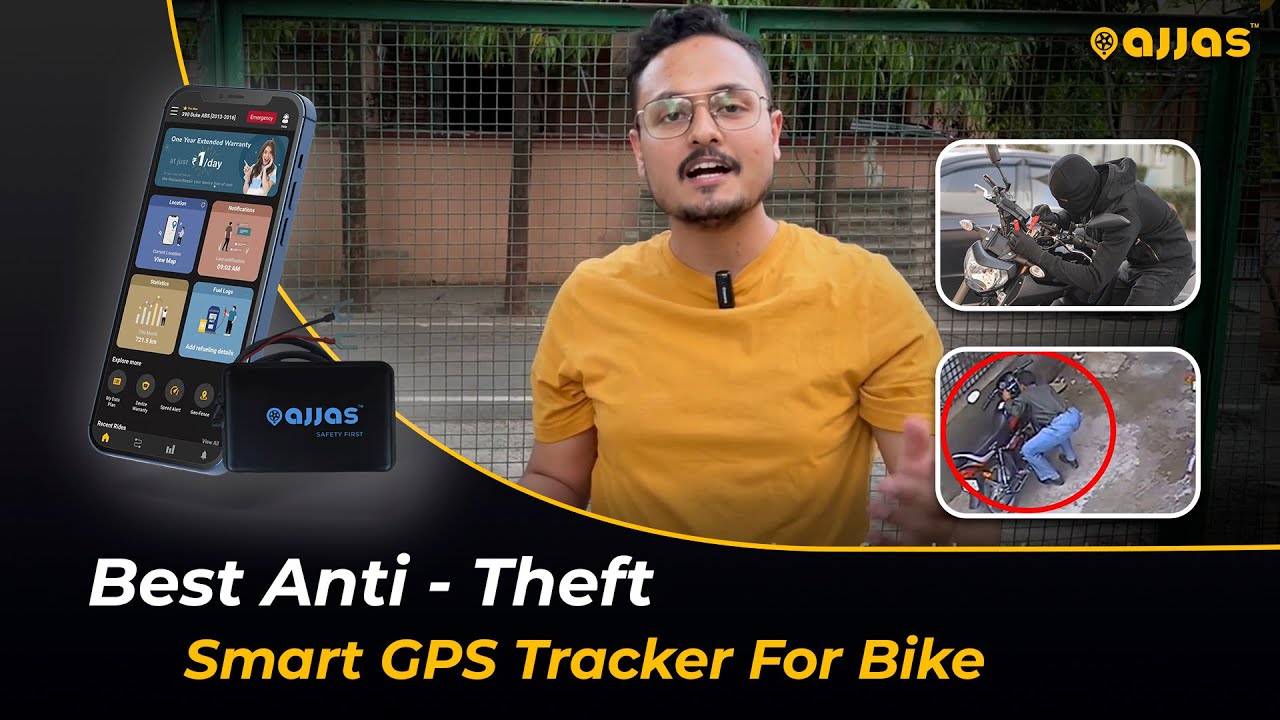 How Ajjas Smart GPS Tracker Helps You Keep Your Bike Safe 