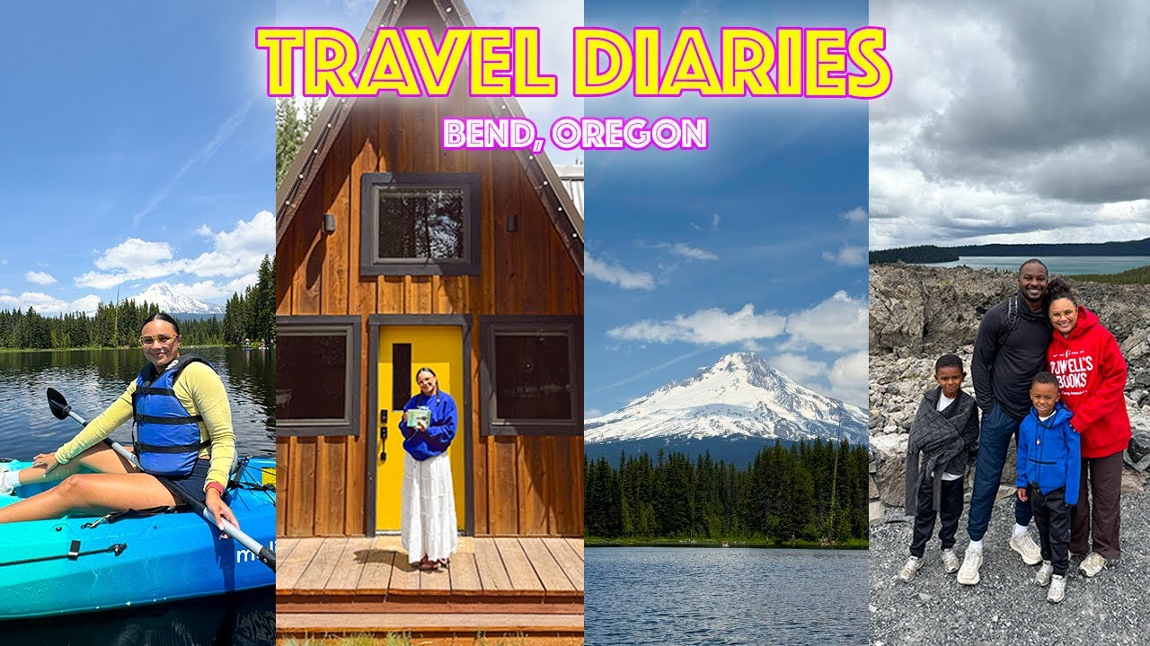 TRAVEL DIARIES ✈️ Bend, Oregon! hiking, kayaking, alpine slides, good food