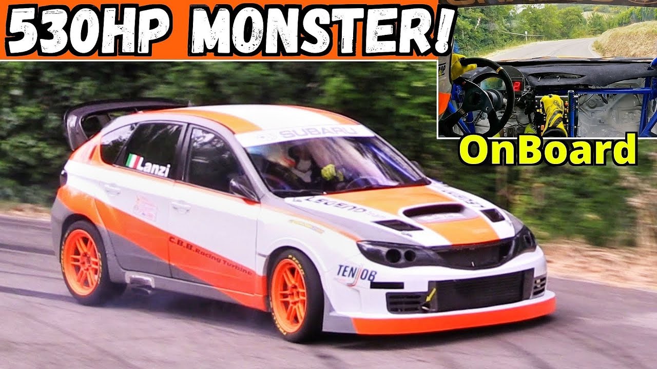 530hp Subaru Impreza STi Hillclimb Monster - [Onboard] Slalom Predappio Rocca delle Caminate 2021