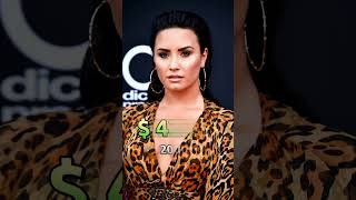 The Truth About @adele@demilovato   Net Worth 2023  #demilovato  #shorts  #millionaire #demi