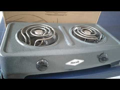 cocina electrica marca haceb - YouTube