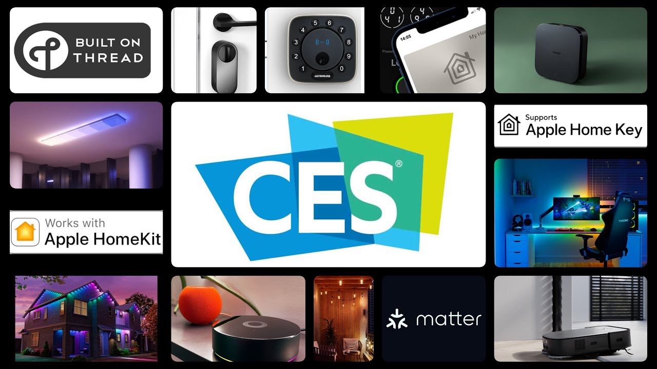 CES 2024 - Everything HomeKit, Apple Home and Matter - Aqara - Nanoleaf -  Roborock - Ecovacs & more 