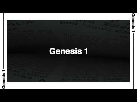 Genesis 1 Bible Reading | NIV
