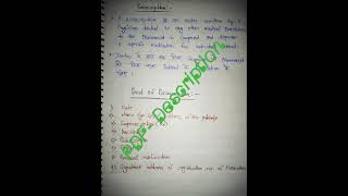 Prescription and prescription Handling,Part of Prescription
