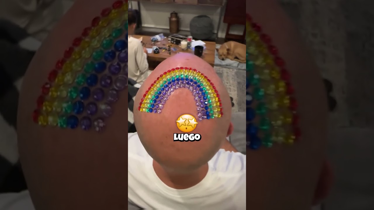 💎🌈 Cabeza brillante