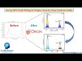 Zn 2p XPS Peak Fitting in Origin | #Step-by-Step Analysis Guide#Tamil#