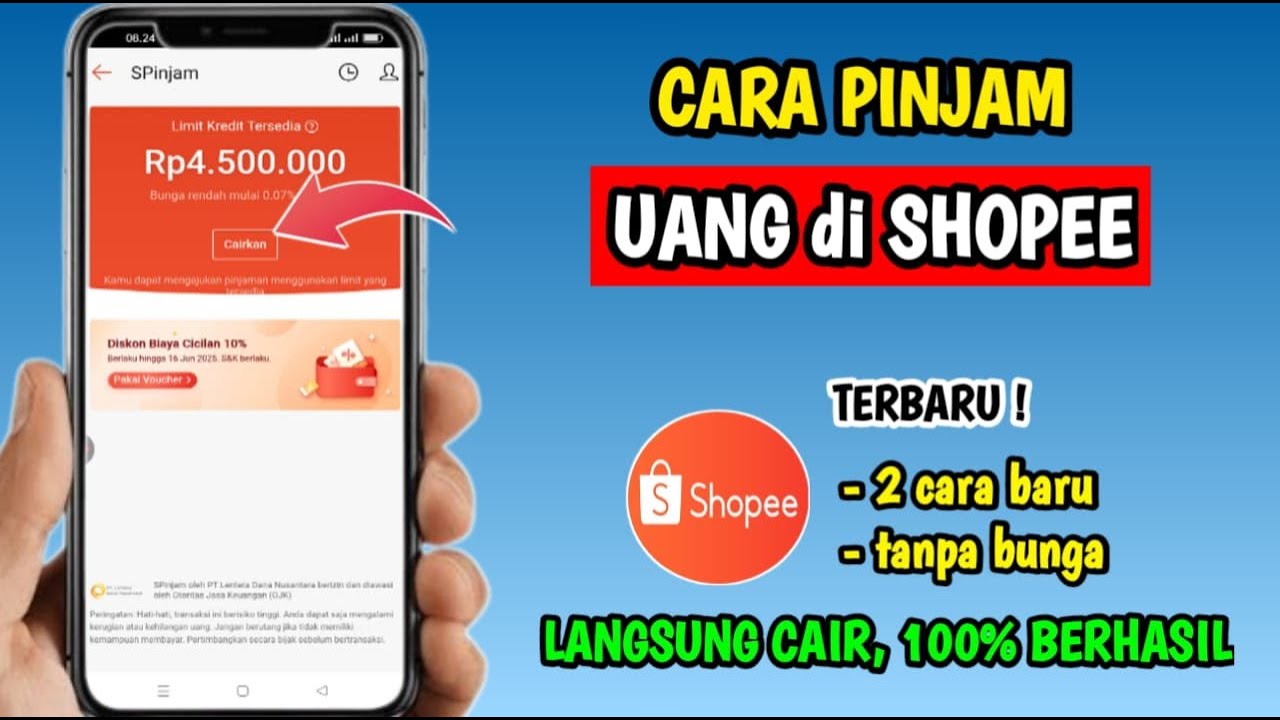 Cara Pinjam di Shopee | Cara Pinjam Uang di Shopee