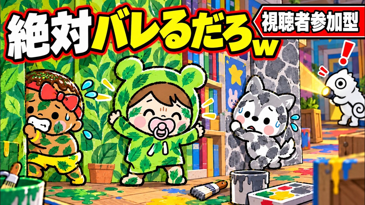 【視聴者参加型】Switch2版とクロスプレイ出来るようになったそうなので『めっちゃカメレオン』を視聴者さんと遊びたい!!【生放送】