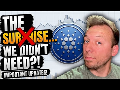 Video preview for CARDANO ADA - The Surprise We Didn't Need! Important Updates! Cardano Picking Up Steam!