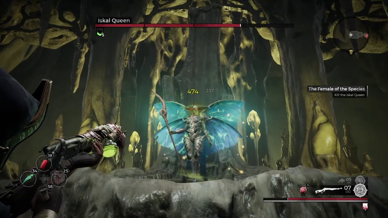 Iskal Queen Alternate Kill (Nightmare, Solo) - Remnant: From the Ashes Boss Fight