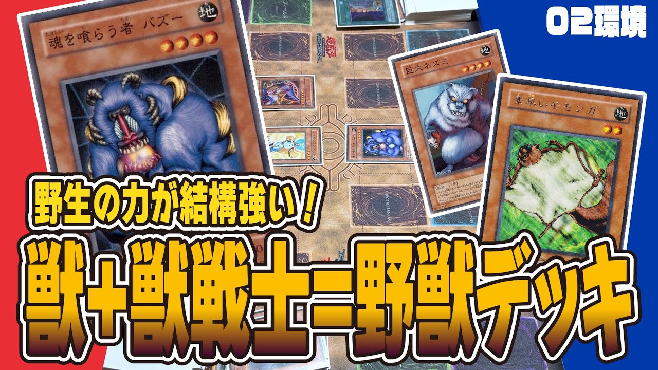 A Beast Deck made up of Beast-type and Beast-Warrior-type monsters