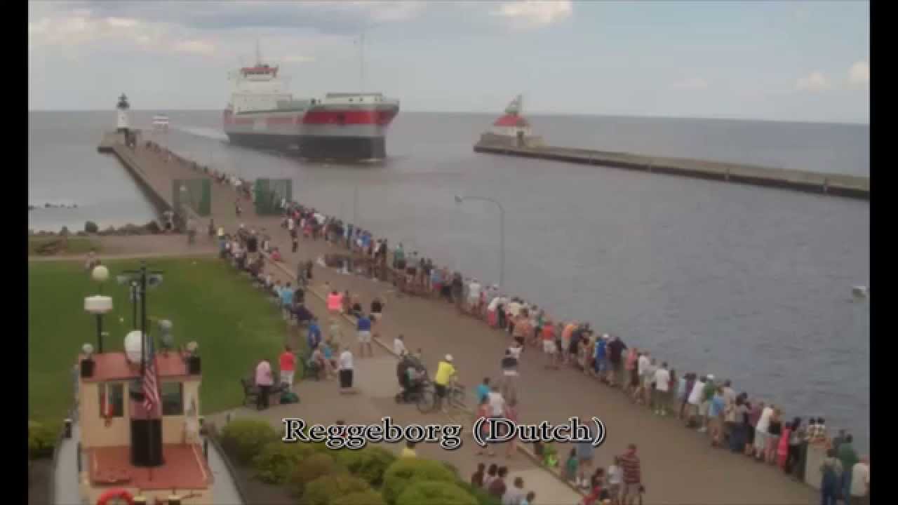 Reggeborg arrived Duluth 07/07/14