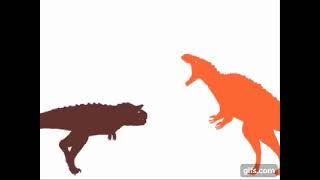 Allosaurus Rex's Acrocanthosaurus vs Carnotaurus Resounded