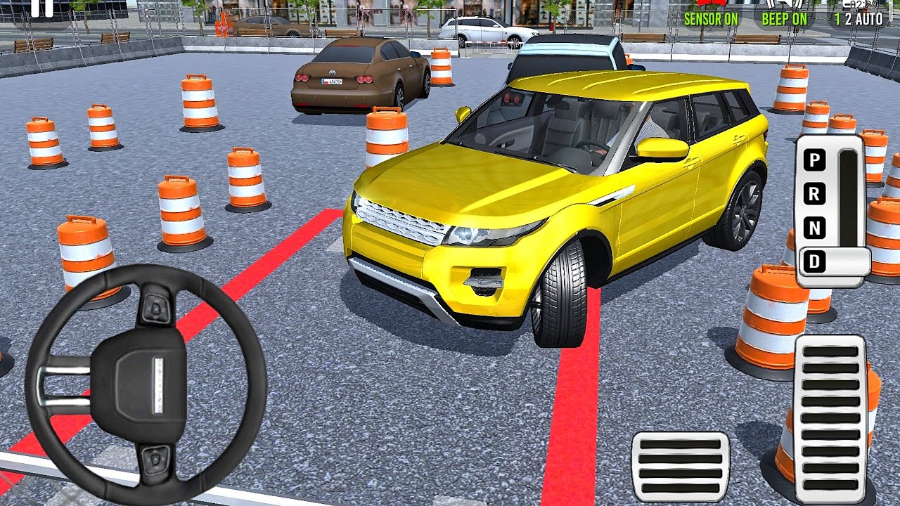 New Parking-School 2026 - Range Rover Narrow Parking Multi-Levels Parking License Android Gameplay