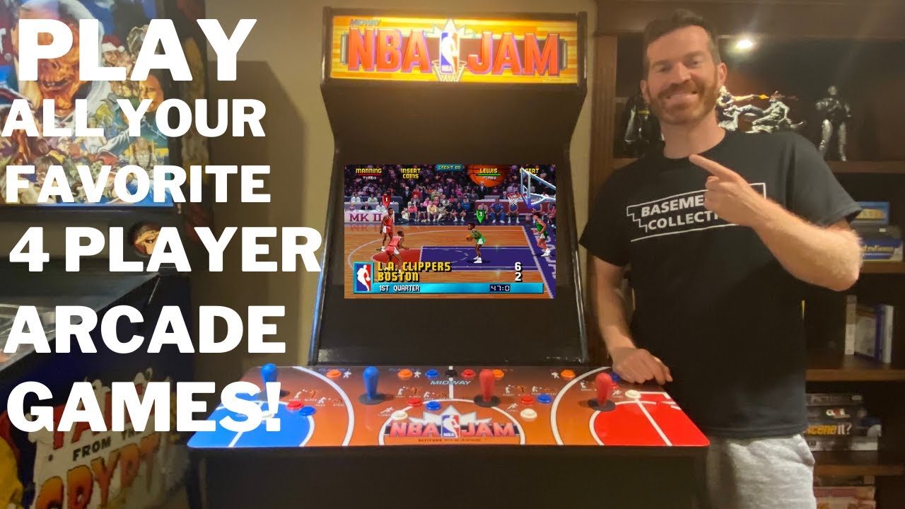 4 Player Arcade Machine - Full Wrap