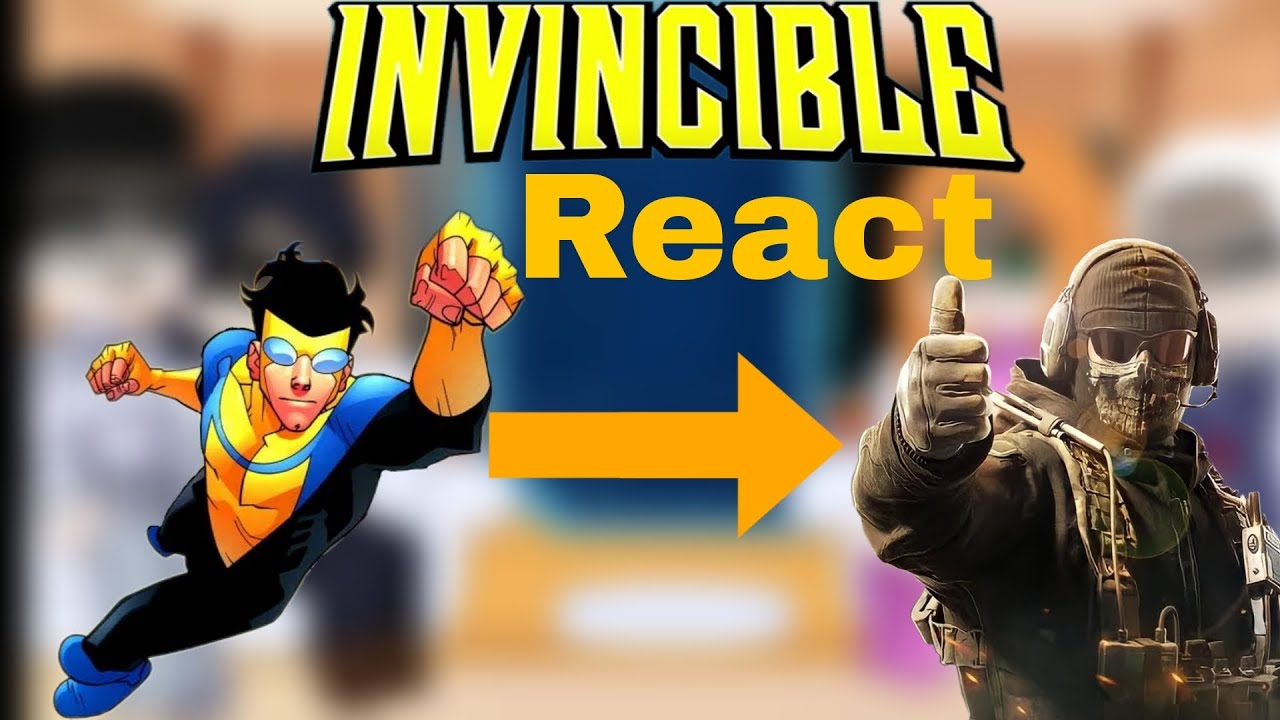 |Reaction invincible Mark as Ghost.| Rus🇷🇺|AU в описани