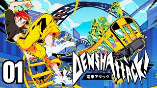 DENSHATTACK! Gameplay Walkthrough Part 1 PROLOGUE: Emi's Awakening - Yoshie Boss Fight - Chapter 1 screenshot 4