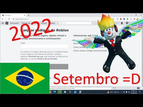 Roblox - Códigos Promocionais Setembro 2021