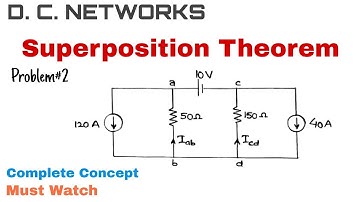 15. Superposition Theorem | Complete Concept and Problem#2 | Most Important